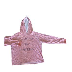 Hooded sweatshirt Coastal Classics size XLG coral Womens